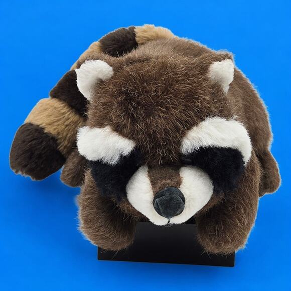 Westcliff Collection Wildlife 20" Raccoon Realistic Plush Vintage Stuffed Toy - Picture 9 of 15